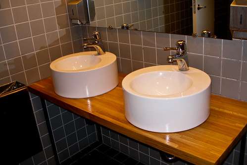 two bath sinks